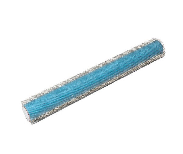 Img of 18" Metal Tined Spiked Roller, 1/2" spikes w/ 1/4" End Caps